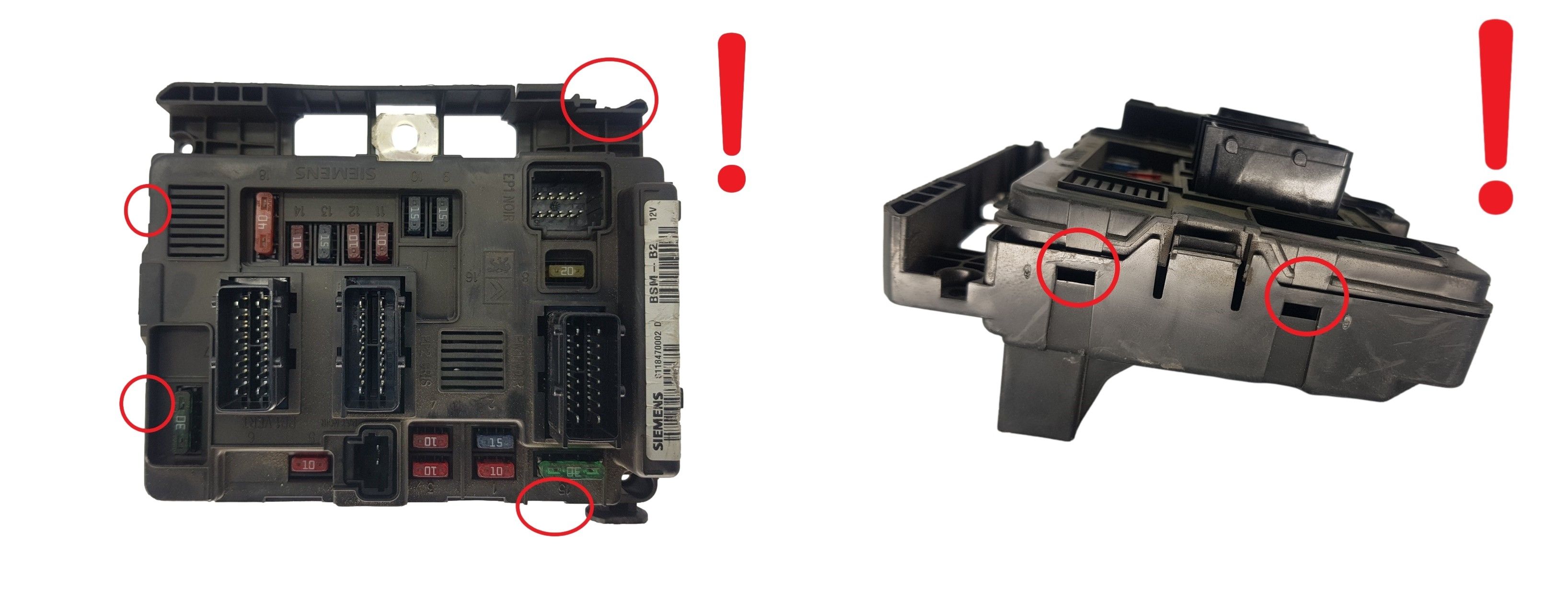 Ohjausyksikkö BSM-B2 9643498980 S118470002D PSA Siemens 1913 main product photo