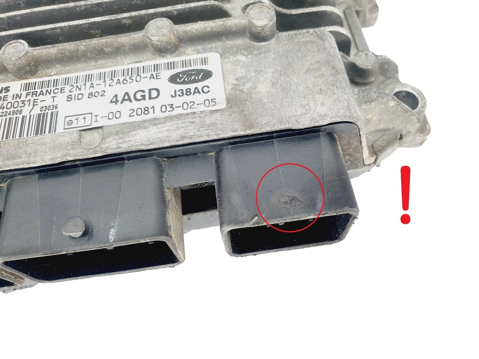 Ohjausyksikkö 2N1A-12A650-AE 5WS40031E-T Ford Siemens 45299 main product photo