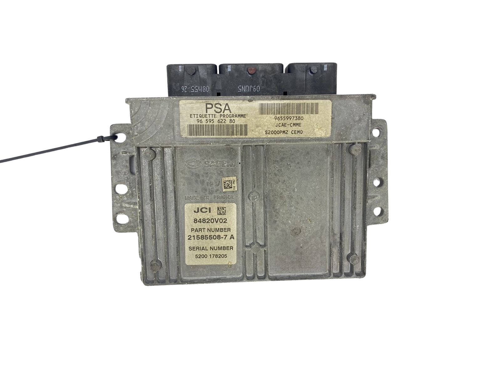 Ohjausyksikkö 9659562280 9655997380 21585508-7A PSA Sagem main product photo