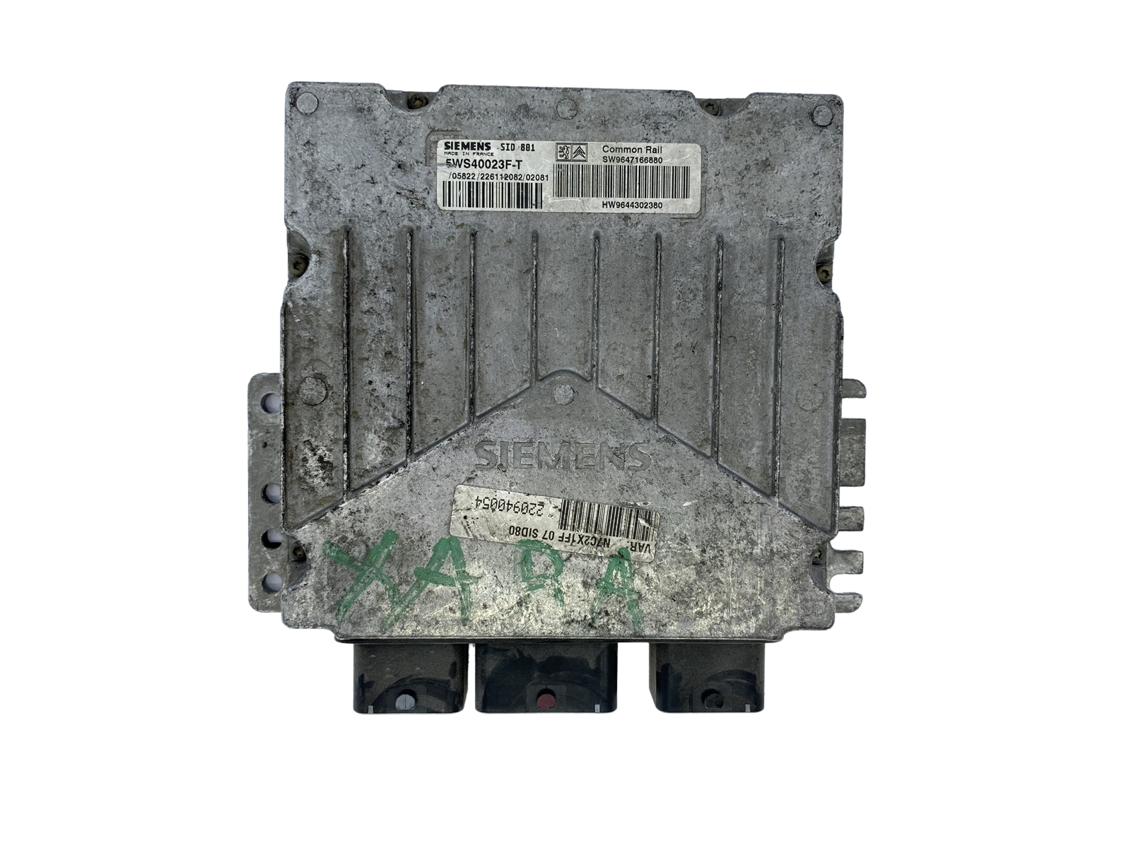 Ohjausyksikkö 5WS40023F-T 9647166880 9644302380 PSA Siemens 52584 main product photo
