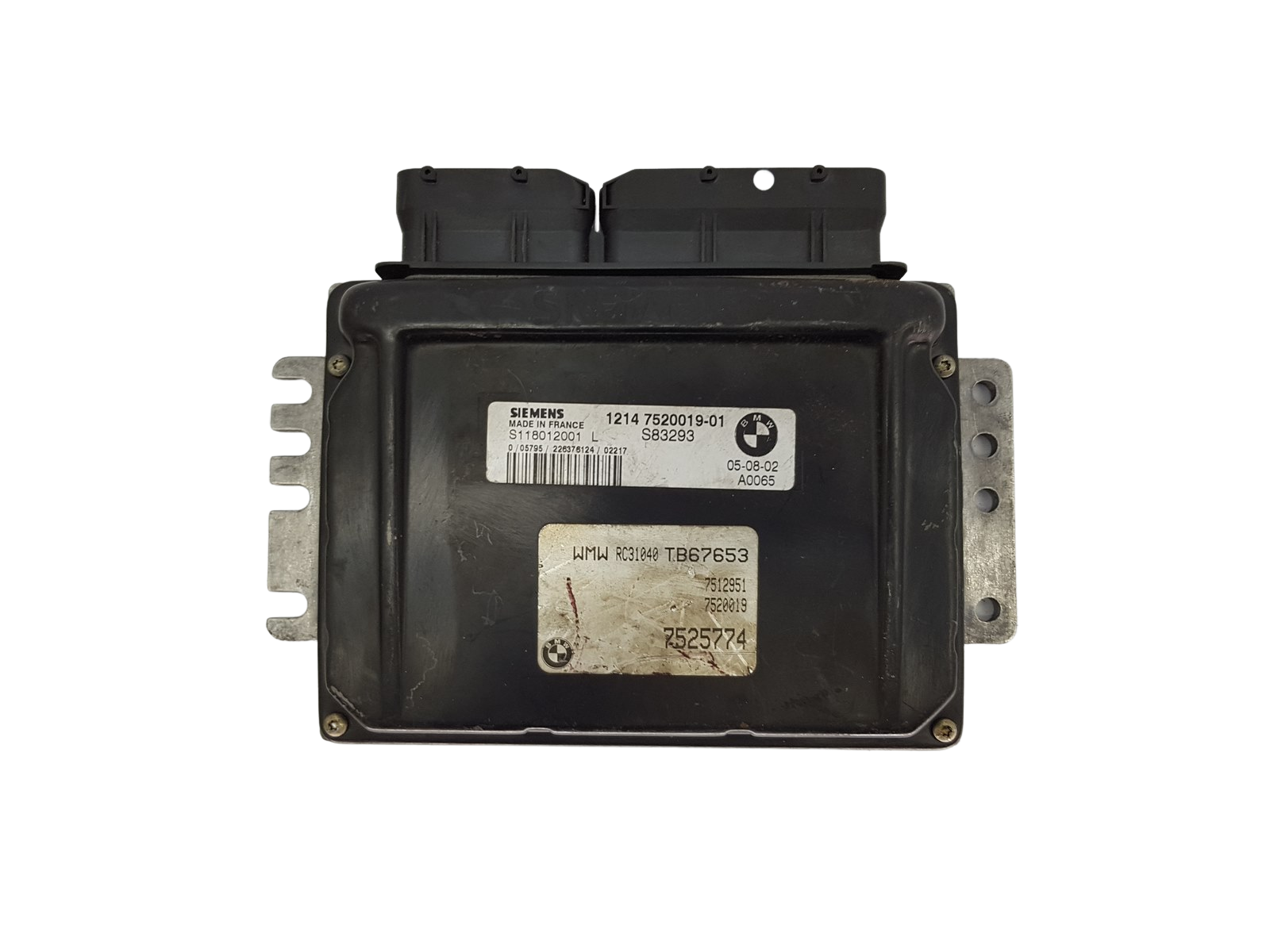 Ohjausyksikkö 1214 7520019-01 S118012001L Mini BMW Siemens 18711 main product photo