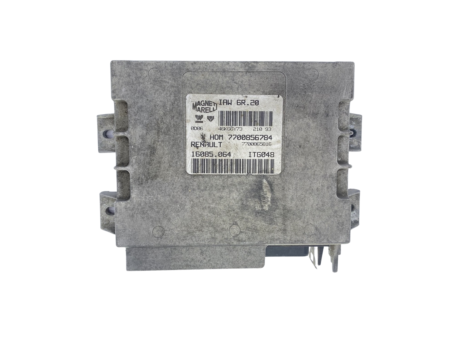 Ohjausyksikkö 7700856784 7700865816 IAW6R.20 16085.064 Renault 58050 main product photo
