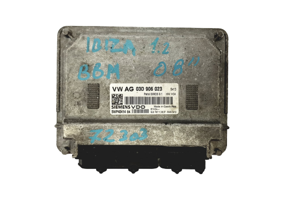 Ohjausyksikkö 03D906023 5WP40414 04 VW Siemens main product photo