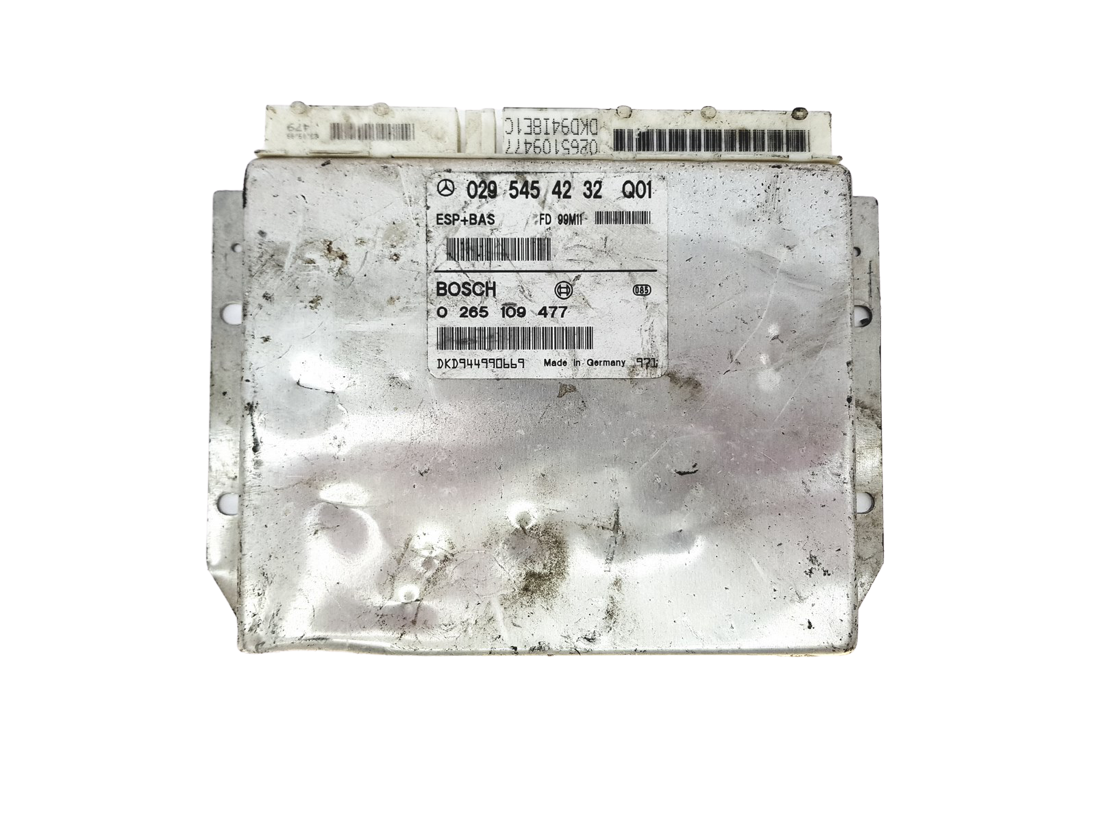 Ohjausyksikkö Mercedes 0295454232Q02 0265109477 Bosch 27798 main product photo