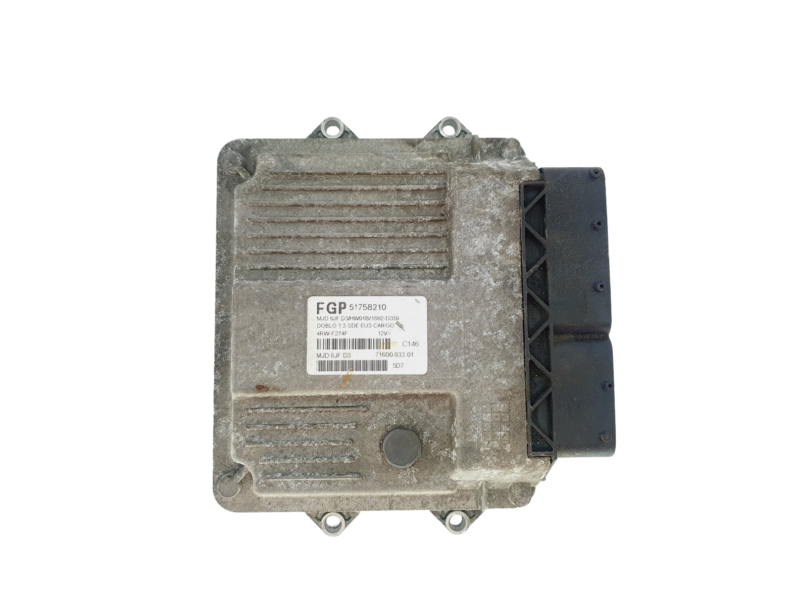 Ohjausyksikkö MJD6JF.D3 51758210 Fiat Magneti Marelli 35509 main product photo