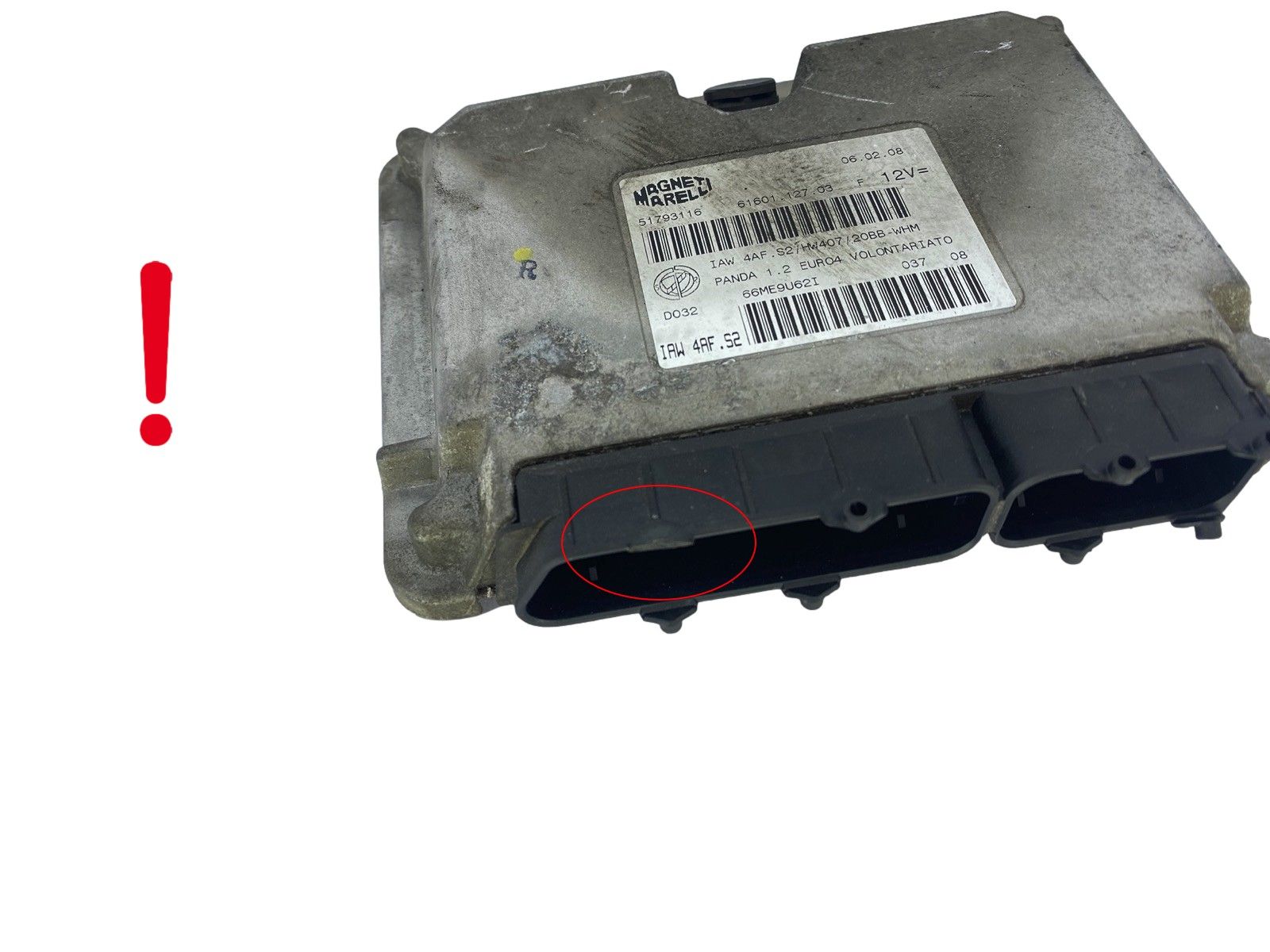 Ohjausyksikkö 51793116 IAW4AF.S2 61601.127.03 Fiat Magneti Marelli 61329 main product photo