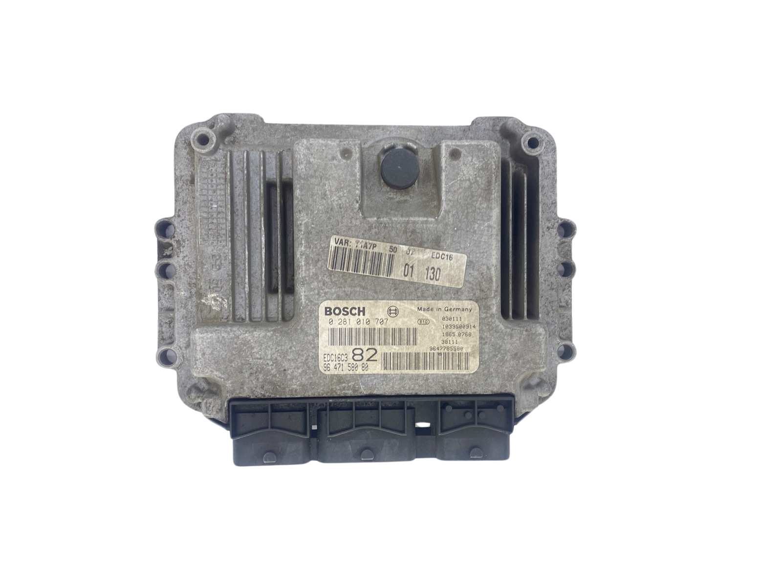 Ohjausyksikkö 0281010707 9647158080 9647785580 PSA Bosch 61345 main product photo