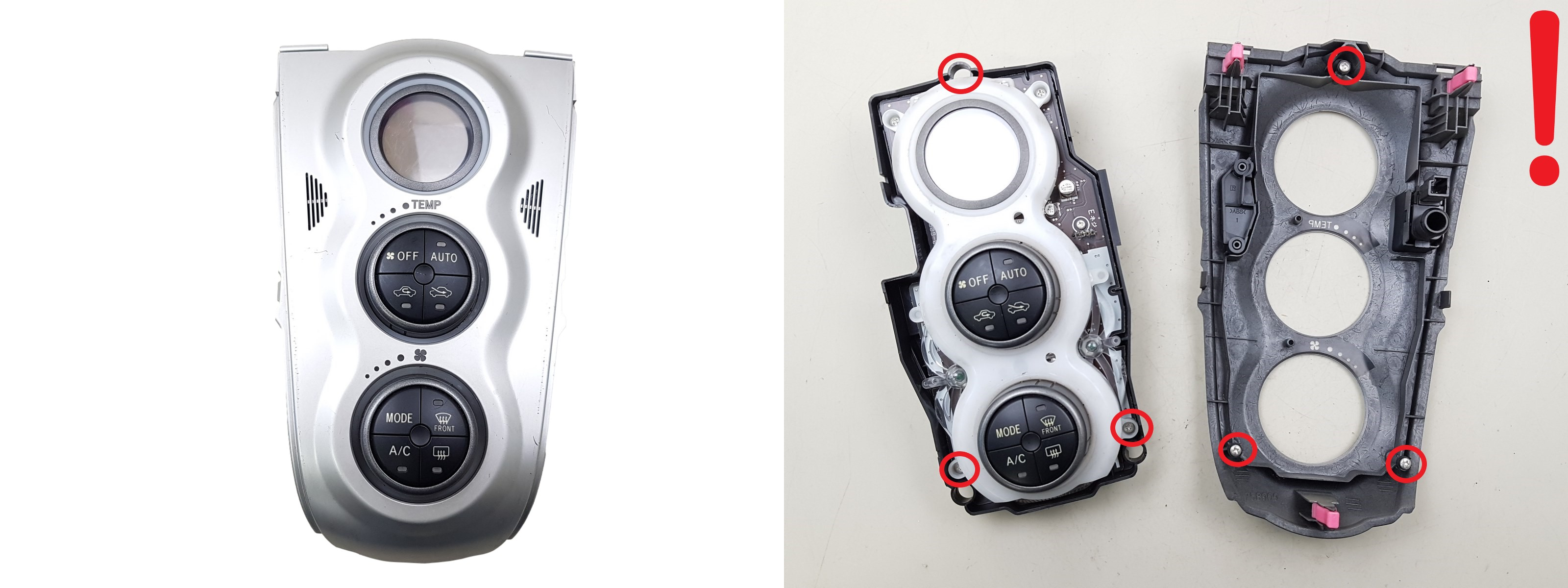 Lämmityksen Säätöyksikkö Toyota Yaris 2 55900-0D210 main product photo