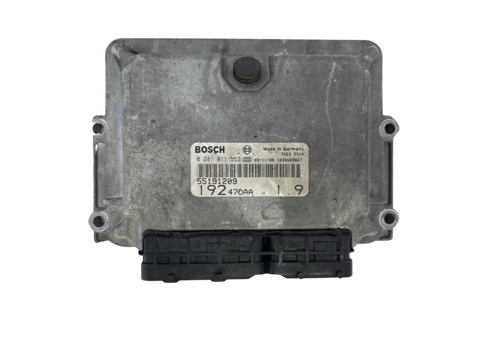 Ohjausyksikkö 55191209 0281011553 192 47DAA Fiat Bosch 53061 main product photo
