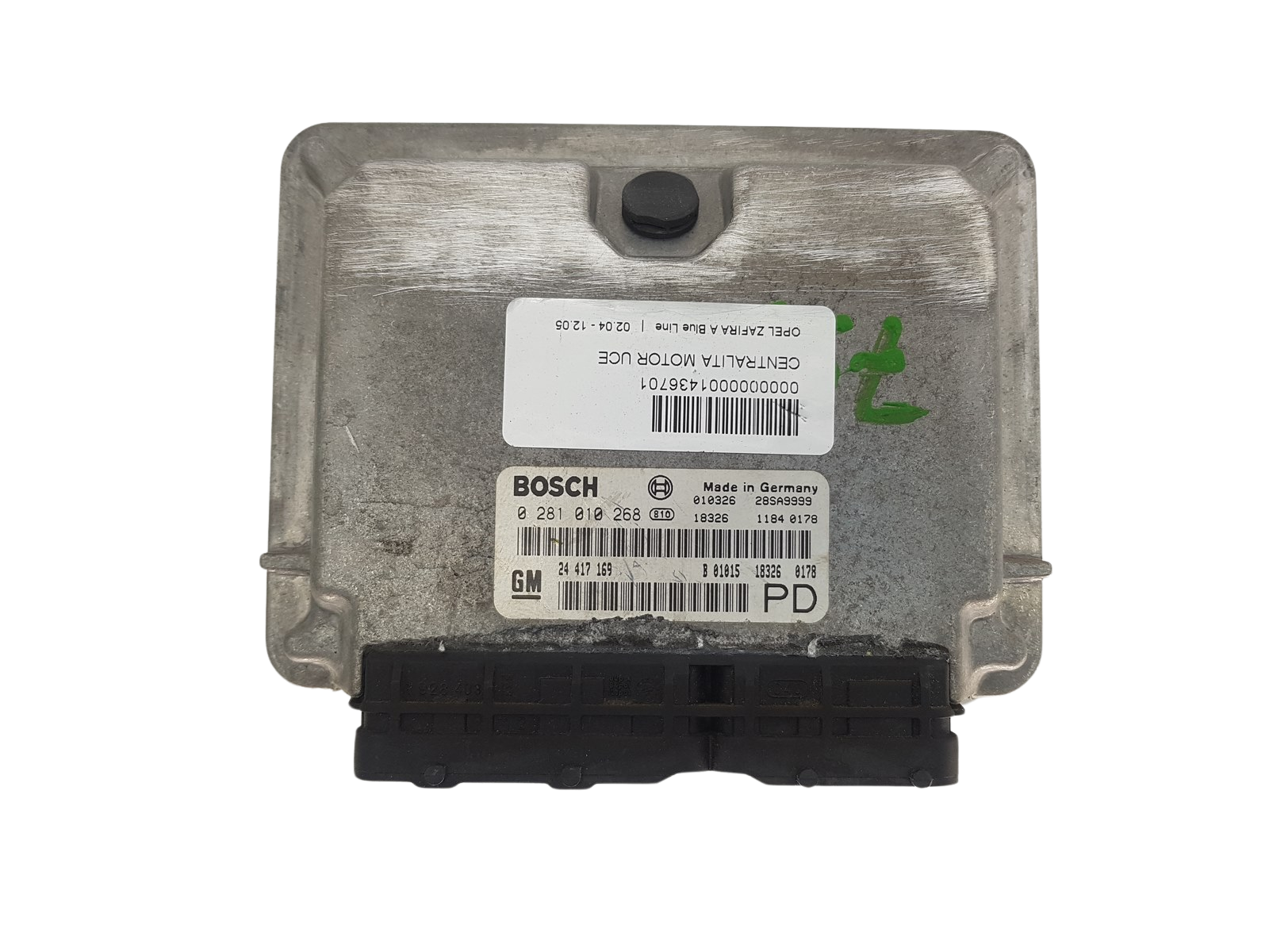 Ohjausyksikkö 24417169 0281010268 Opel Bosch GM 3303 main product photo