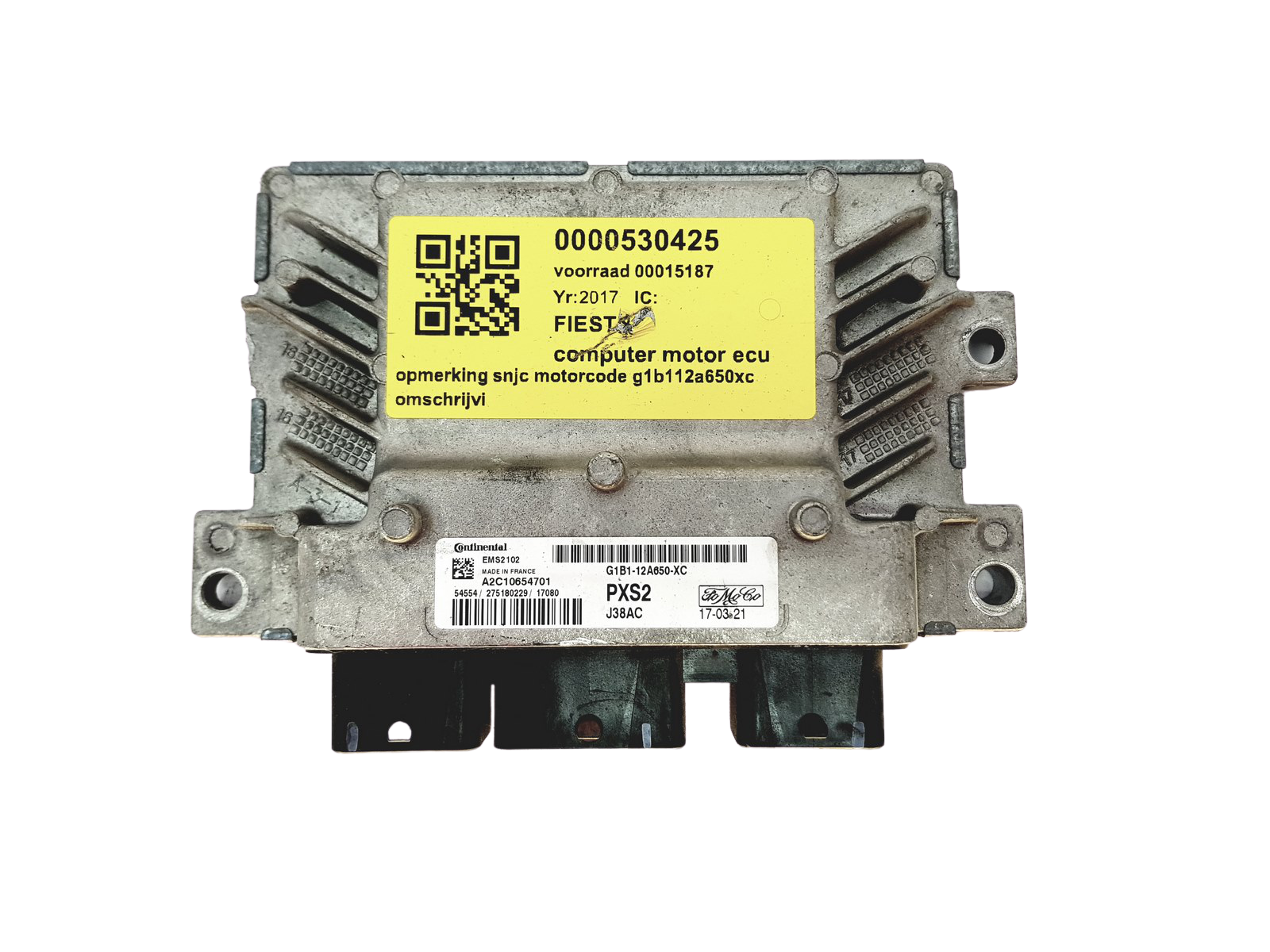 Ohjausyksikkö A2C10654701 EMS2102 G1B1-12A650-XC Ford Continental main product photo