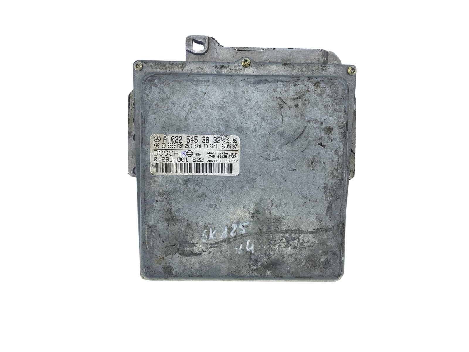 Ohjausyksikkö 0281001622 A0225453832 Mercedes Bosch 54531 main product photo