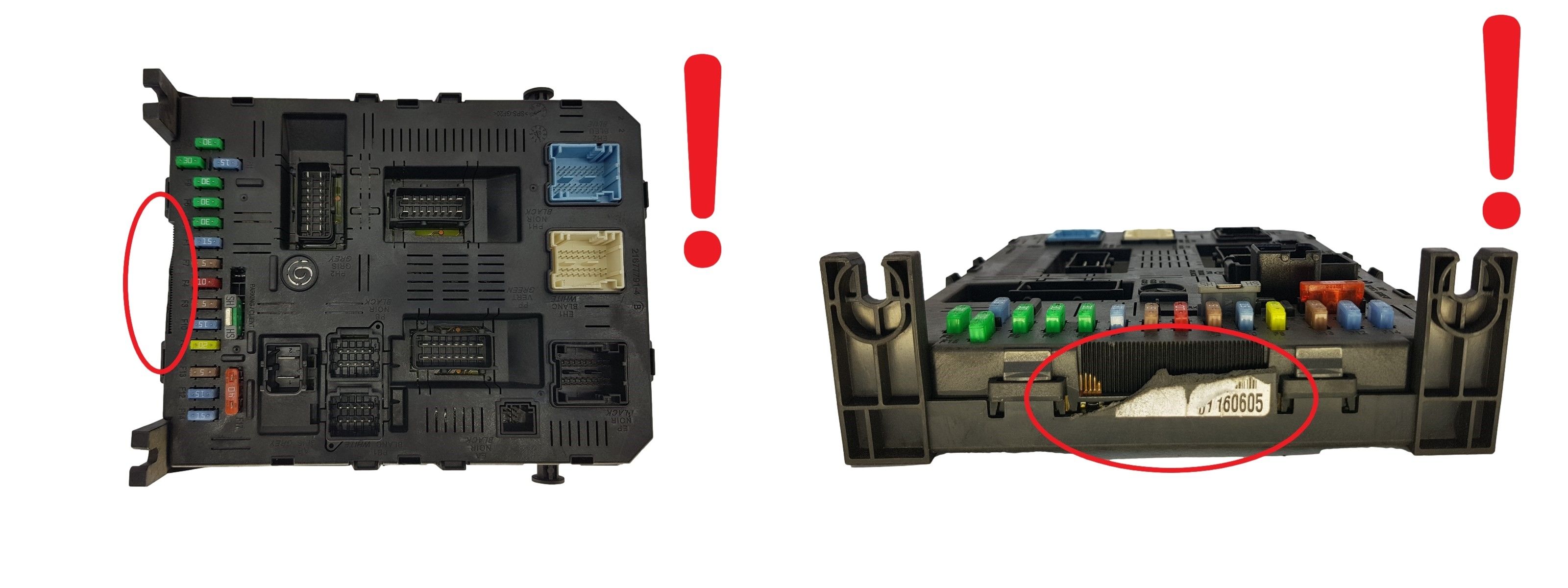 Ohjausyksikkö BSI 2004 H05-01 9660105980 PSA Johnson Controls 1690 main product photo