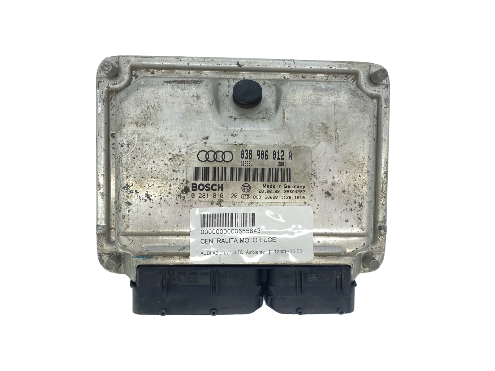 Ohjausyksikkö 038906012A 0281010120 Audi Bosch 63695 main product photo