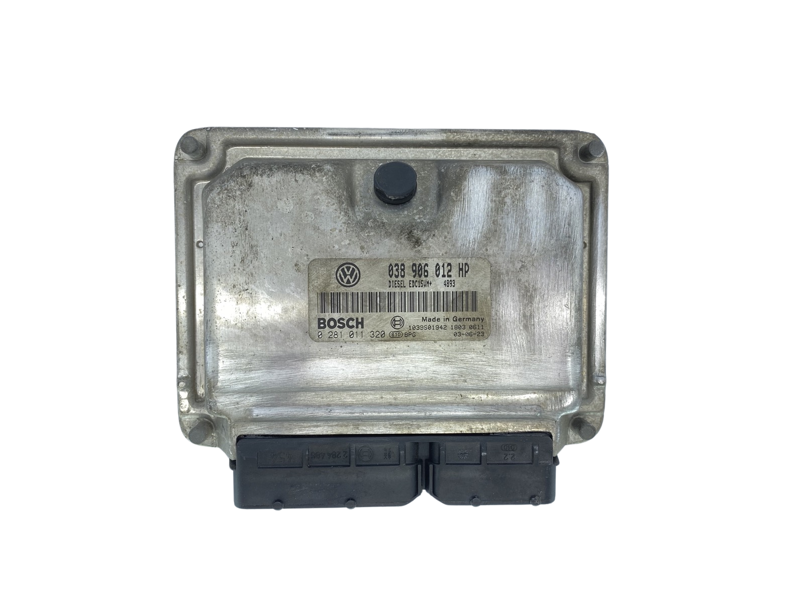 Ohjausyksikkö 038906012HP 0281011320 Seat VW Bosch 62785 main product photo