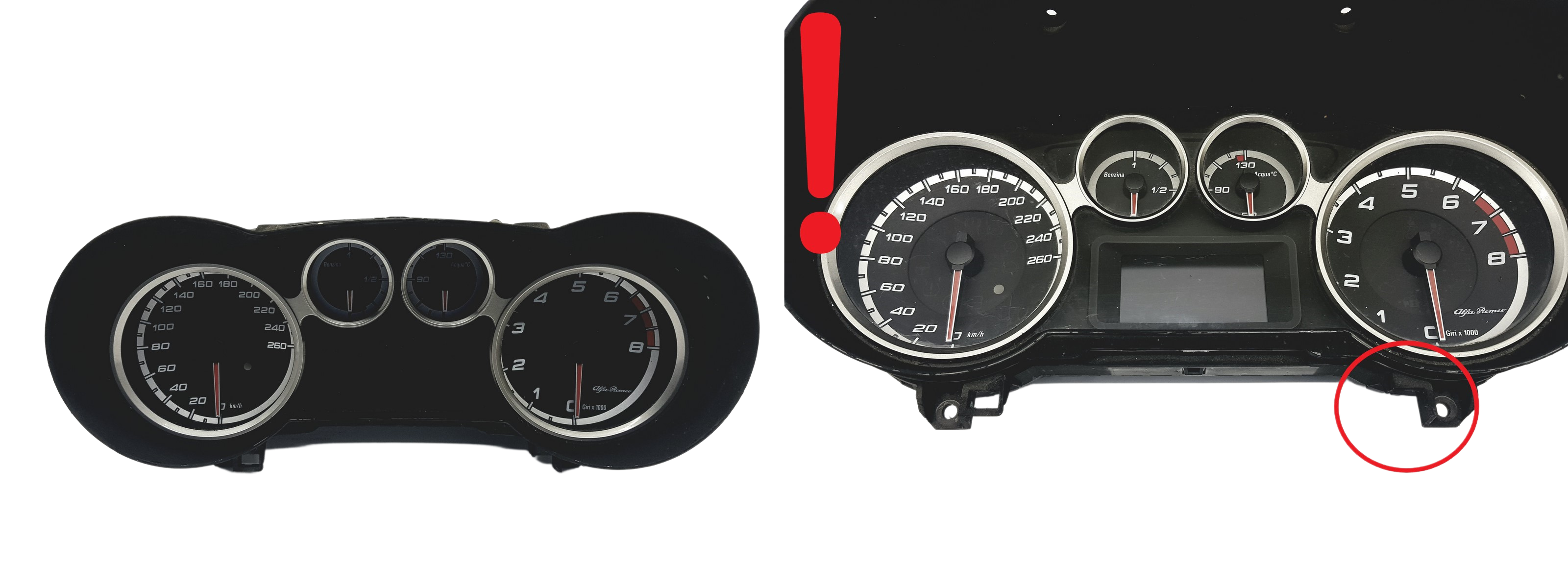 Nopeusmittari Alfa Romeo Mito 50508530 A2C53298011 54204 main product photo