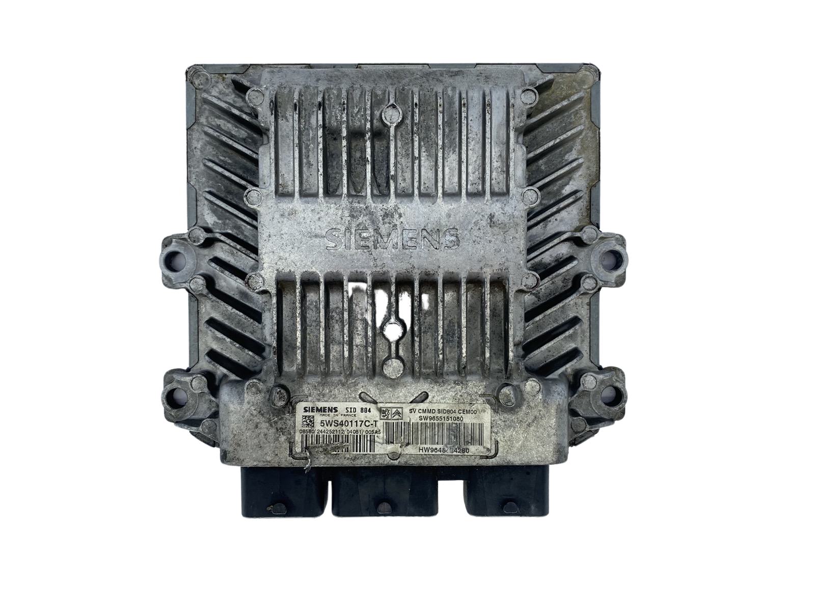 Ohjausyksikkö PSA 9655151080 9648624280 5WS40117C-T Siemens 52311 main product photo