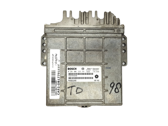 Ohjausyksikkö P04686660AB 0281001333 Chrysler Bosch 17791 main product photo