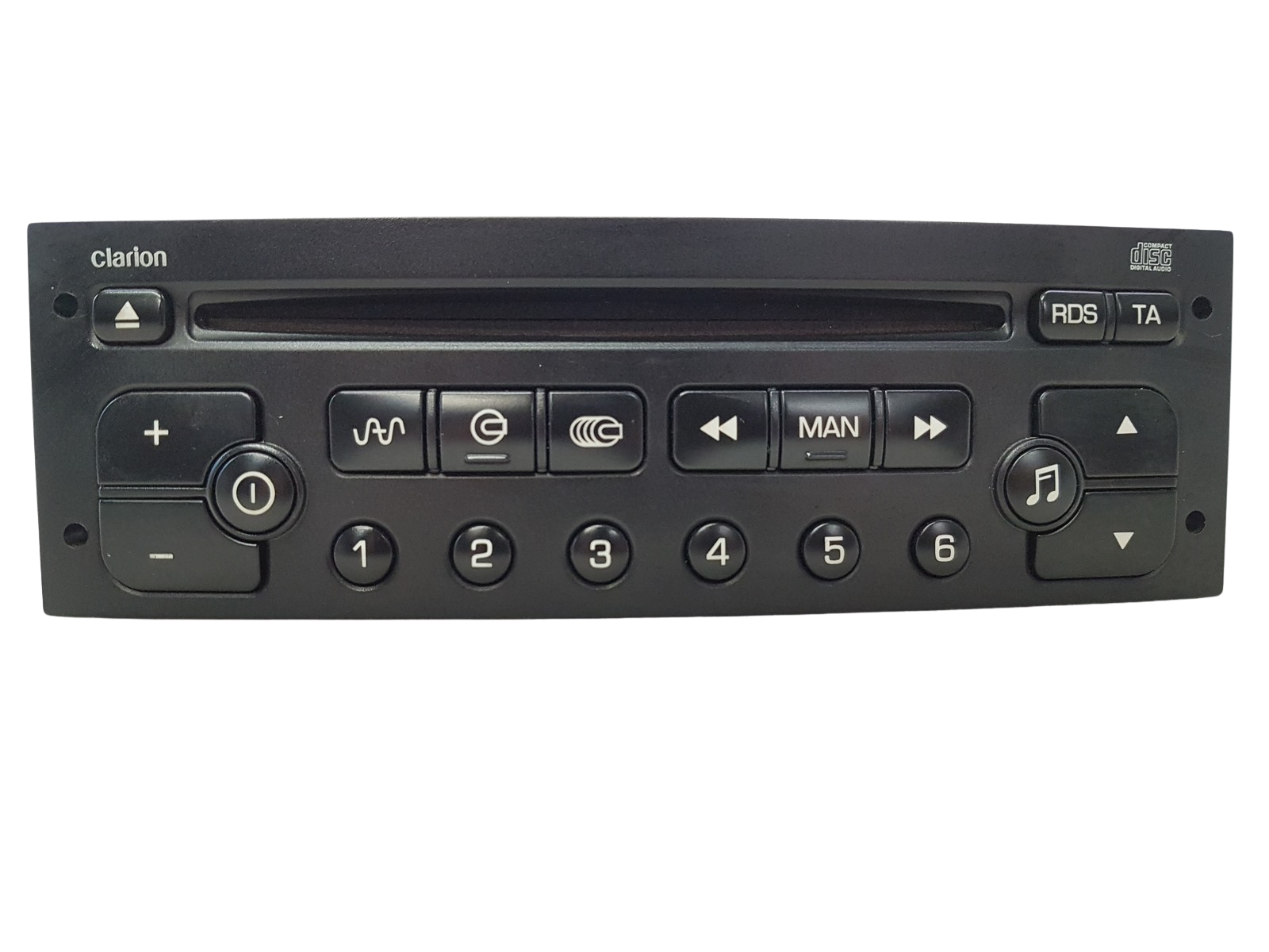 Radio-CD-soitin Peugeot 206 96635823XT PU-2859A Clarion 1140 main product photo
