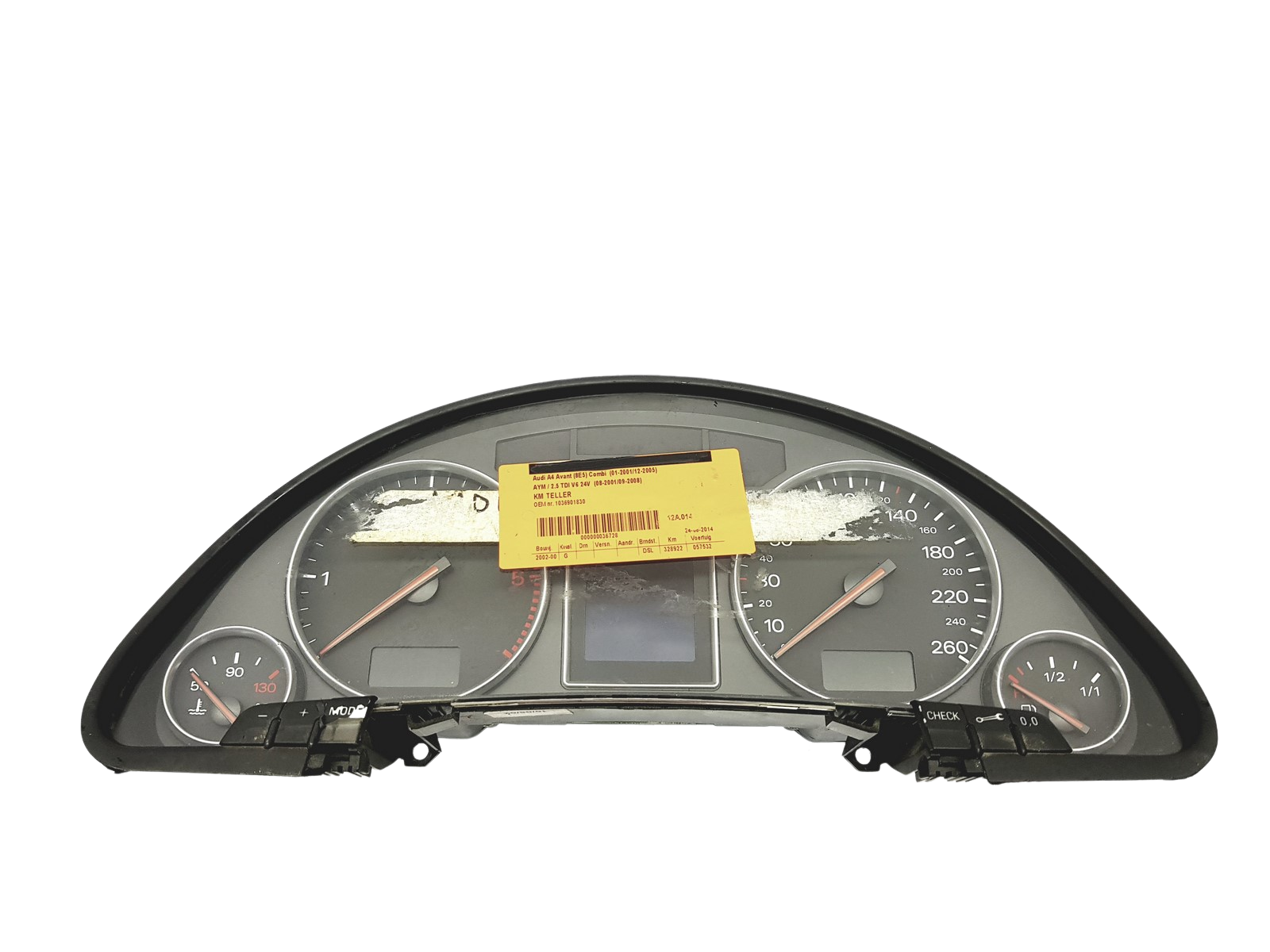 Kierroslukumittari Audi A4 B6 8E0920900G 0263626020 52586 main product photo