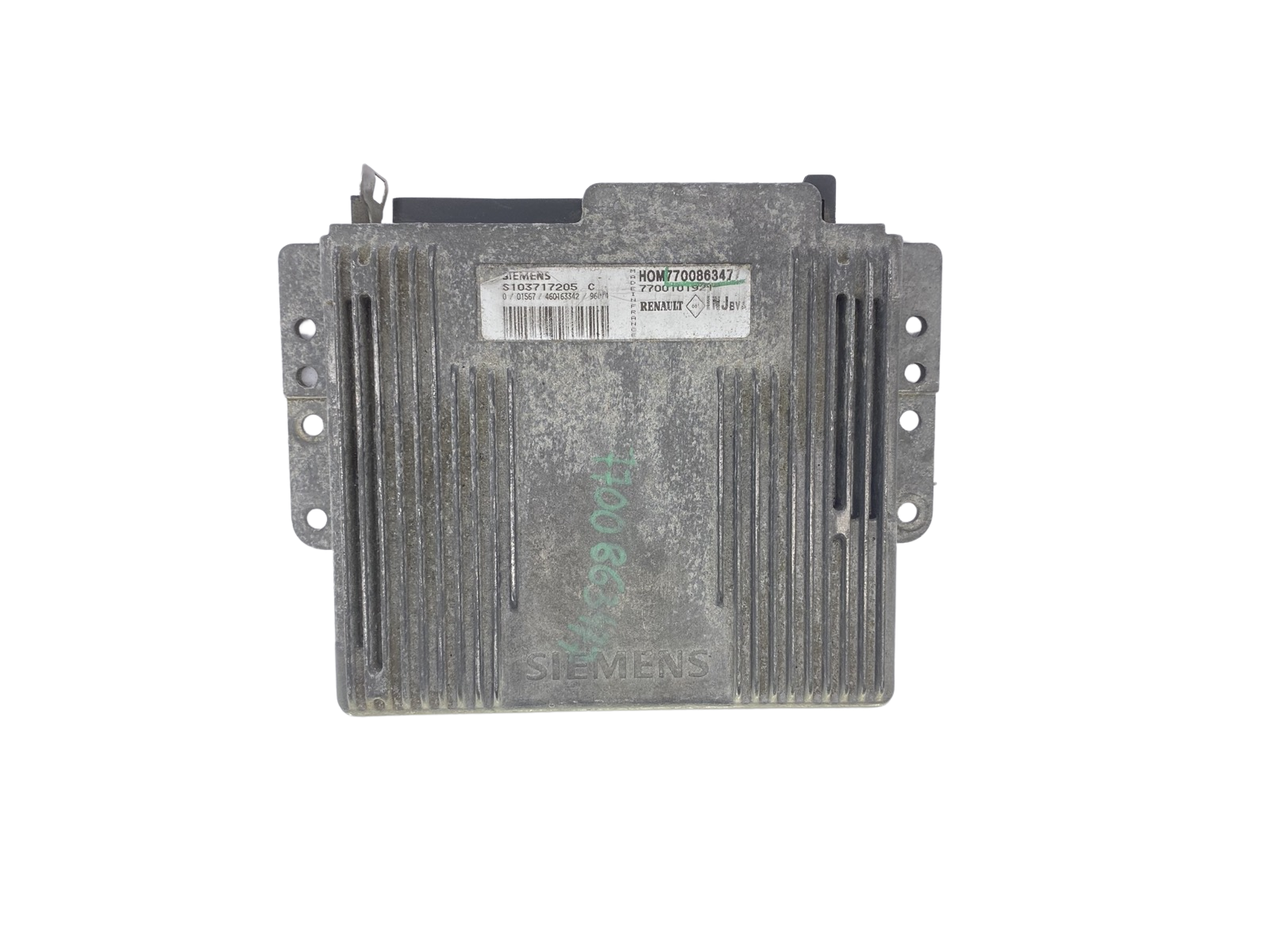 Ohjausyksikkö S103717205C 7700863477 7700101921 Renault Siemens 58783 main product photo