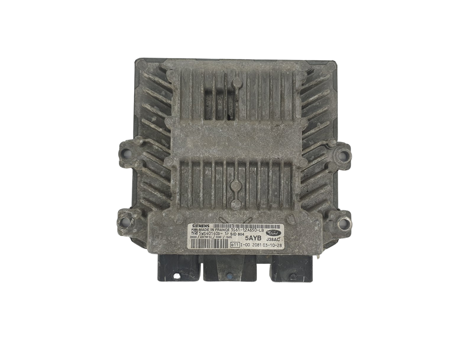 Ohjausyksikkö 3S61-12A650-LB 5WS40140D-T SID 804 Ford Siemens 34454 main product photo
