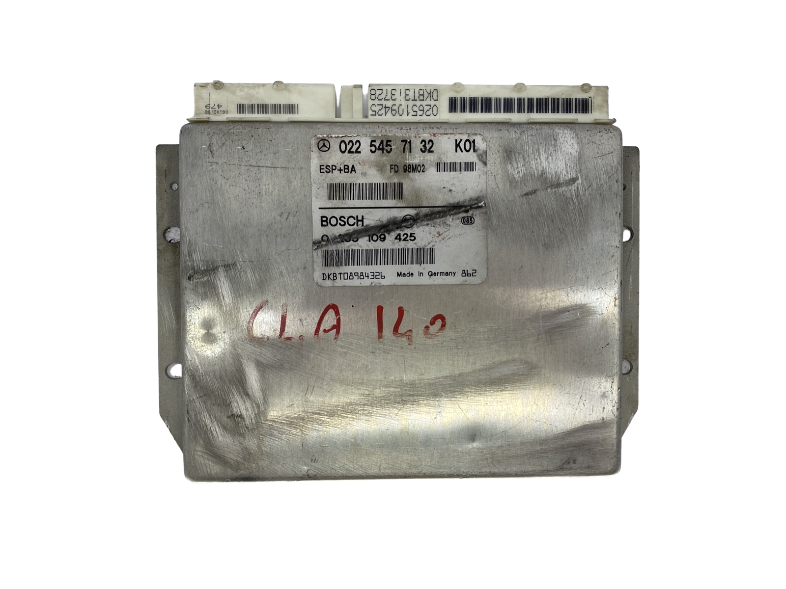 Ohjausyksikkö ESP Mercedes 0225457132 K01 0265109425 Bosch 53847 main product photo