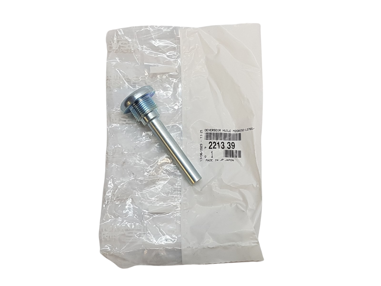 Öljynpoistotulppa Citroen Peugeot 221339 2213.39 Alkuperäinen main product photo