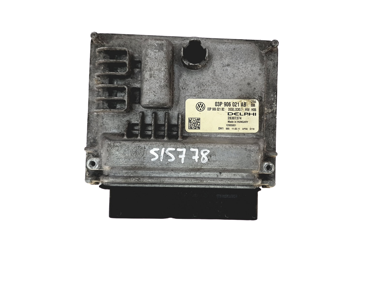 Ohjausyksikkö 03P906021AB 28307374 VW Delphi main product photo