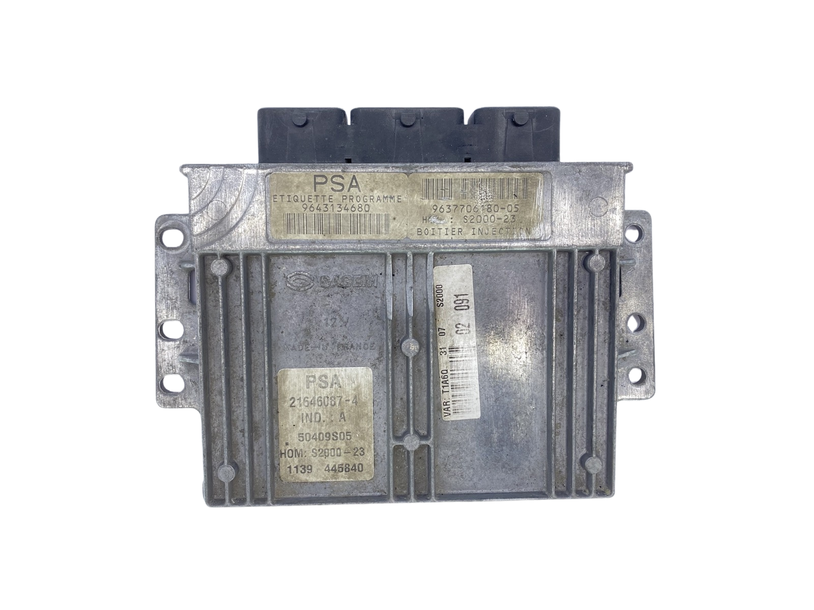 Ohjausyksikkö 9643134680 9637706180-05 21646087-4 PSA Sagem 63854 main product photo