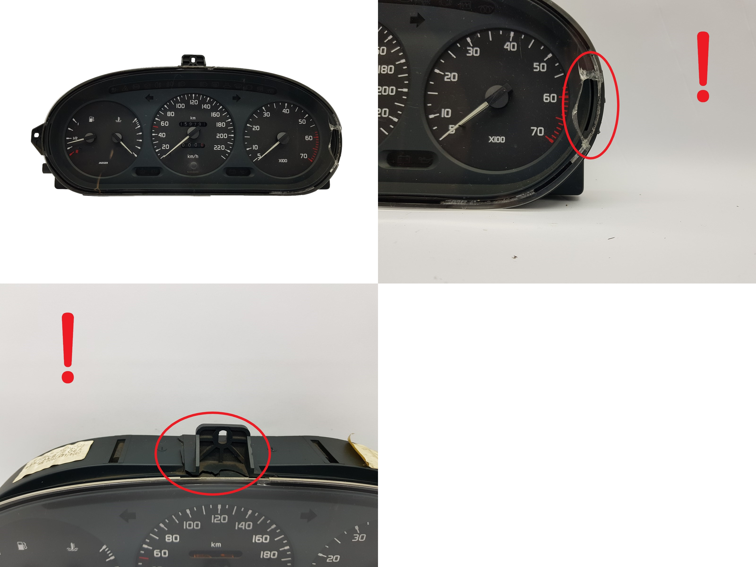 Kierroslukumittari Renault Megane 1 Scenic 1 7700839644 3123 main product photo