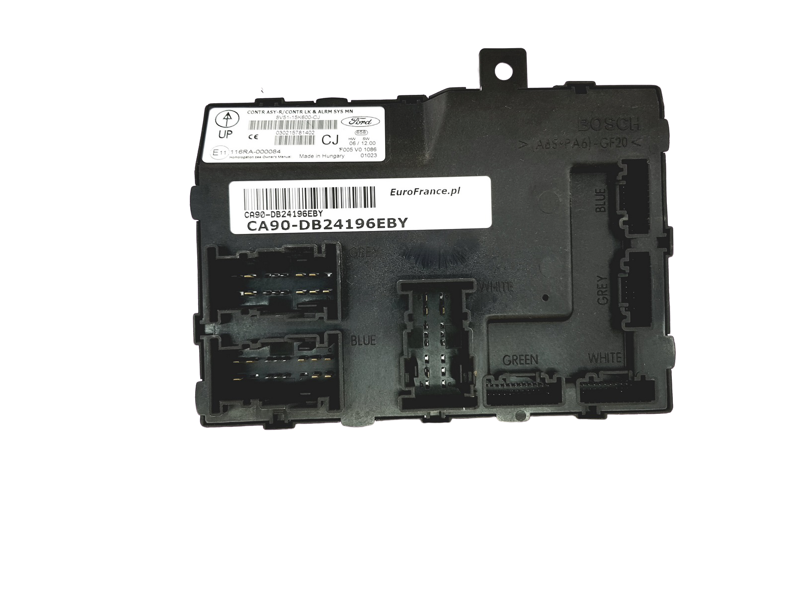 Ohjausyksikön moduuli Ford 8V51-15K600-CJ F005V01086 Bosch 24196 main product photo