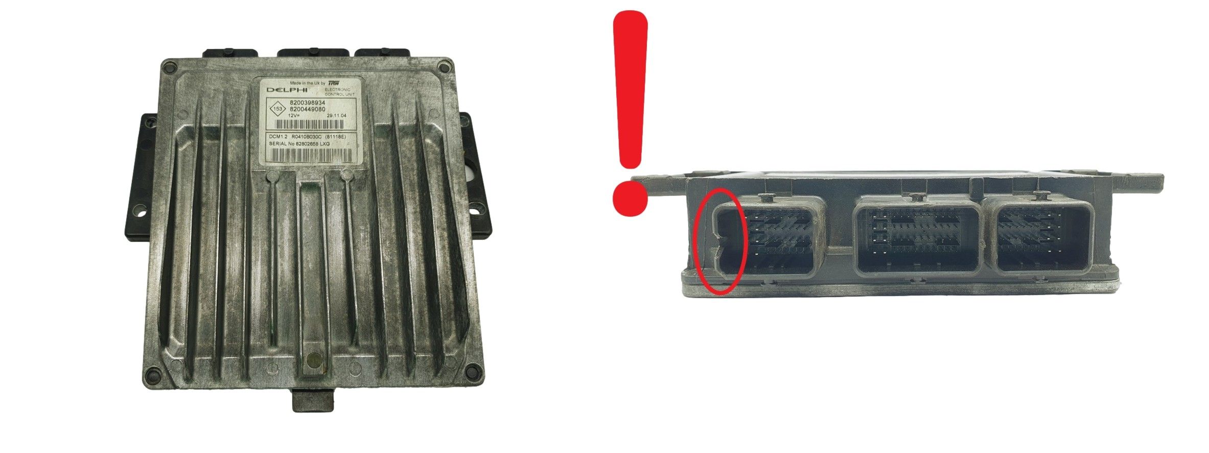 Ohjausyksikkö 8200398934 8200449080 R0410B030C Renault Delphi 68264 main product photo