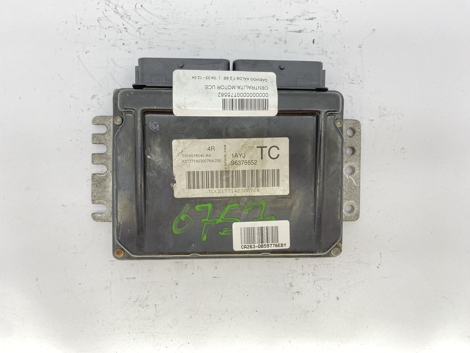 Ohjausyksikkö 96376652 S010016040A9 1AYJ Chevrolet Daewoo Kemsco 59776 main product photo