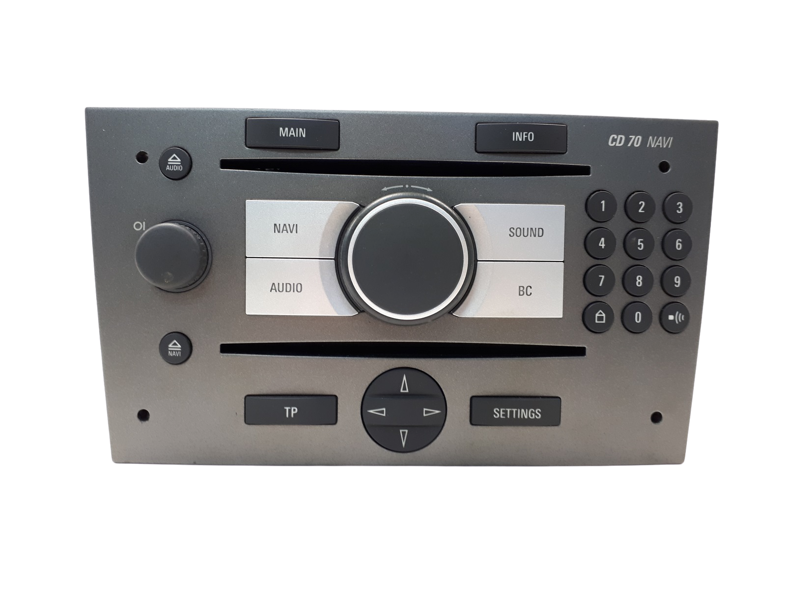 Radio-CD-soitin 70 Navi Opel Vectra 13188477 383555646 UCE Siemens 1207 main product photo