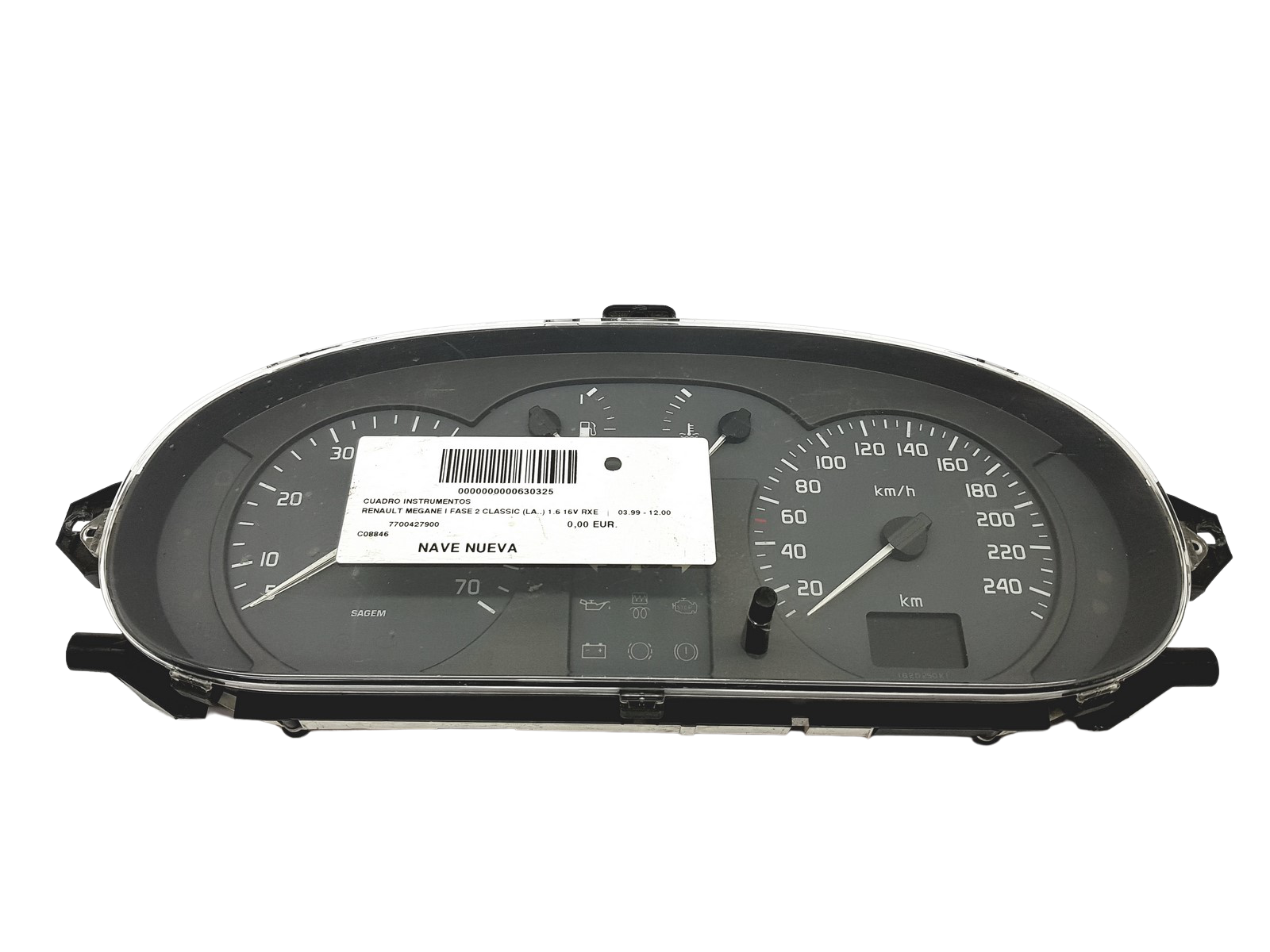 Nopeusmittari Renault Scenic 1 Megane 1 7700427900 A 50063 main product photo