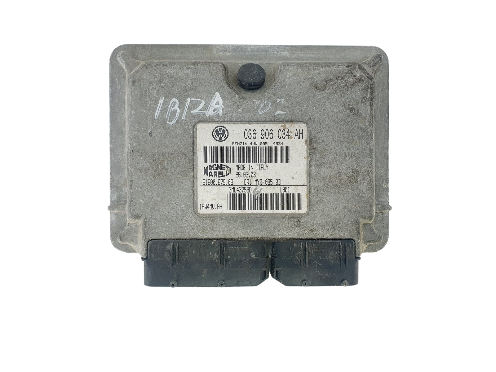 Ohjausyksikkö Seat 036906034AH 61600.679.08 IAW4MV.AH Marelli main product photo