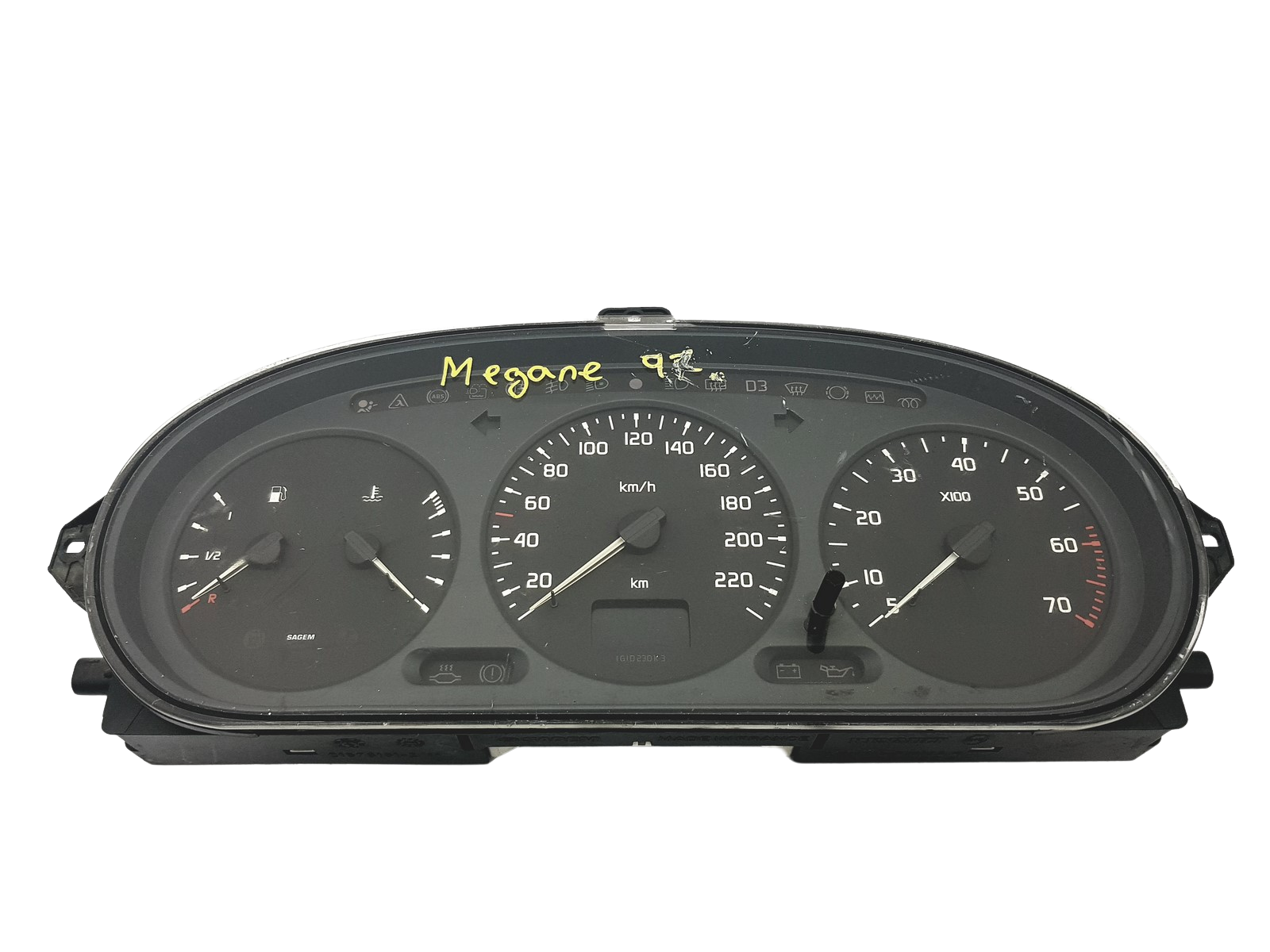 Kierroslukumittari Megane Scenic 21578161-2 21612792-4 57264 main product photo