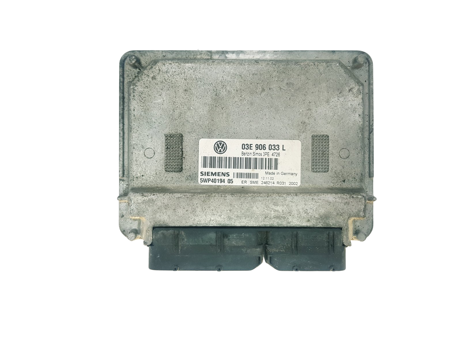 Ohjausyksikkö 03E906033L 5WP40194 05 VW Siemens 32448 main product photo