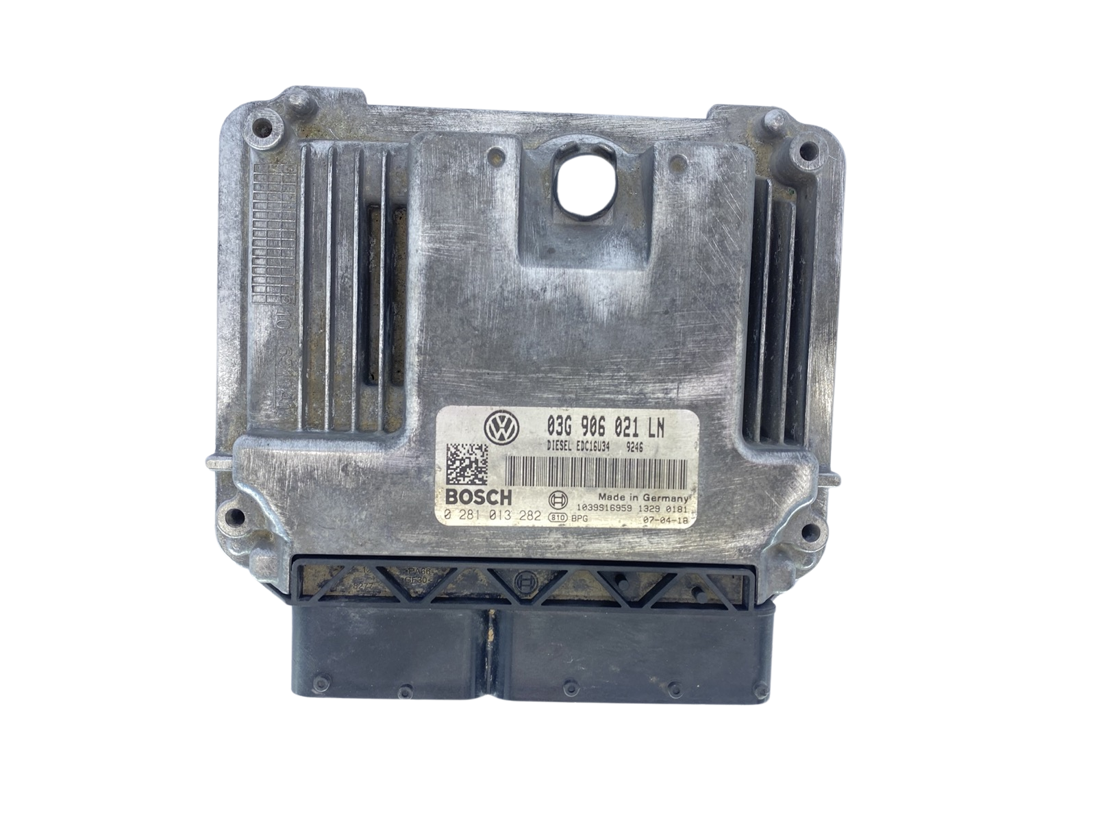 Ohjausyksikkö 03G906021LN 0281013282 VW Seat Bosch 63595 main product photo