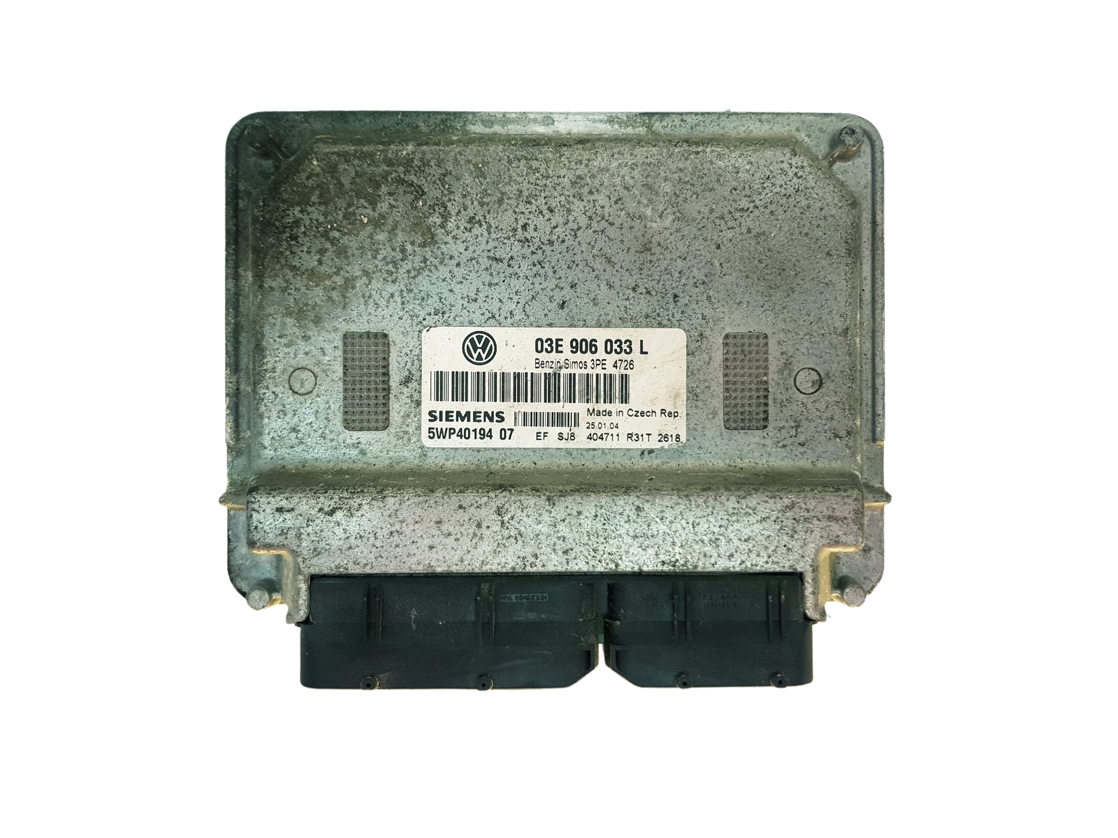 Ohjausyksikkö 03E906033L 5WP40194 07 VW Siemens 32618 main product photo