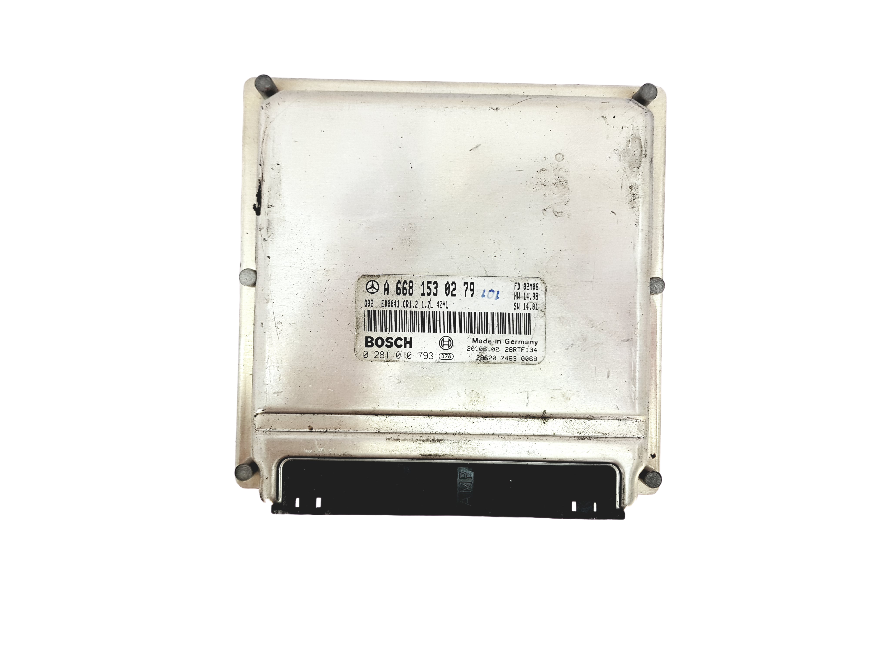 Ohjausyksikkö A6681530279 0281010793 Mercedes Bosch 25355 main product photo