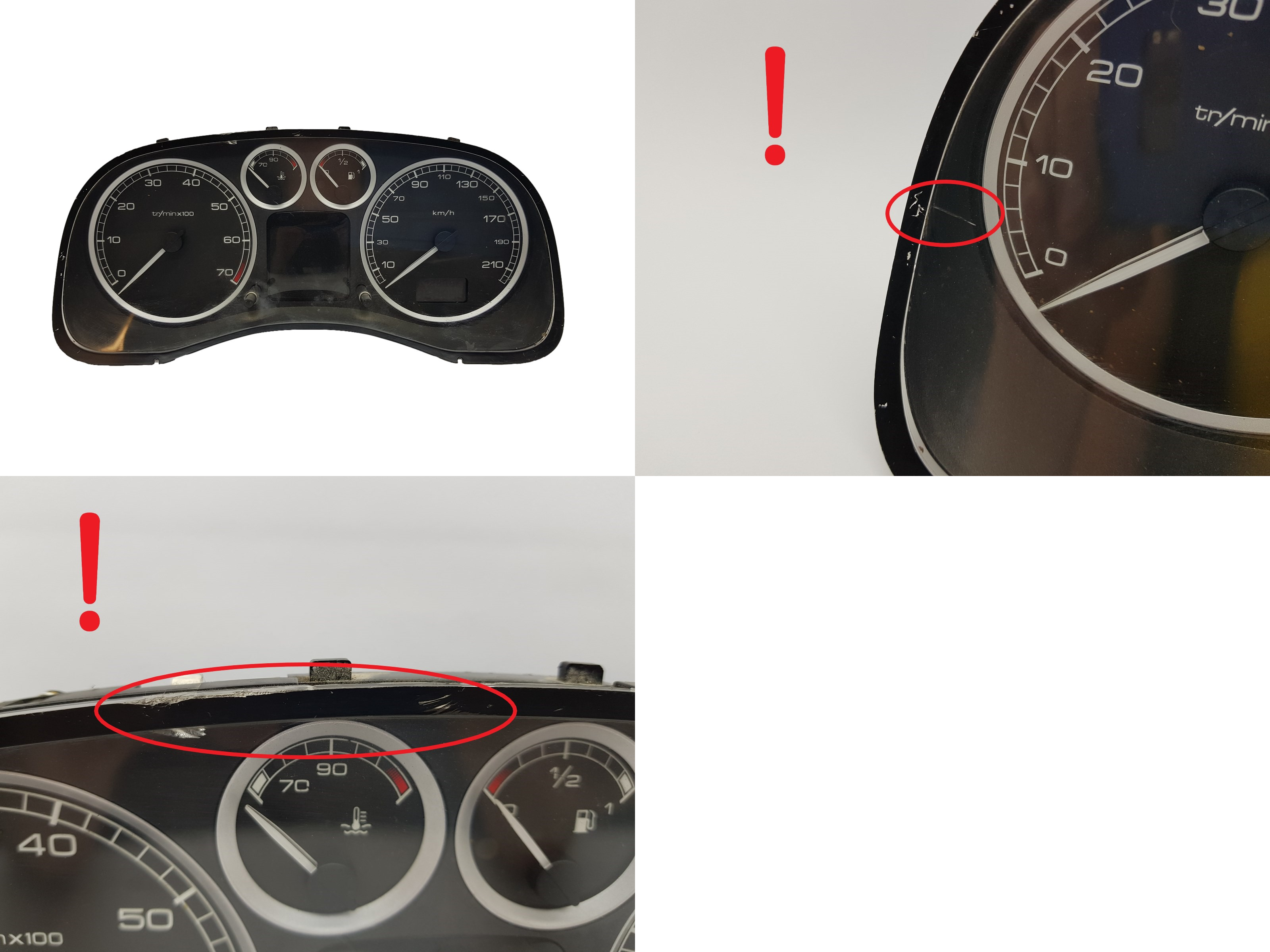Kierroslukumittari Peugeot 307 9647538280 A01 1778 main product photo