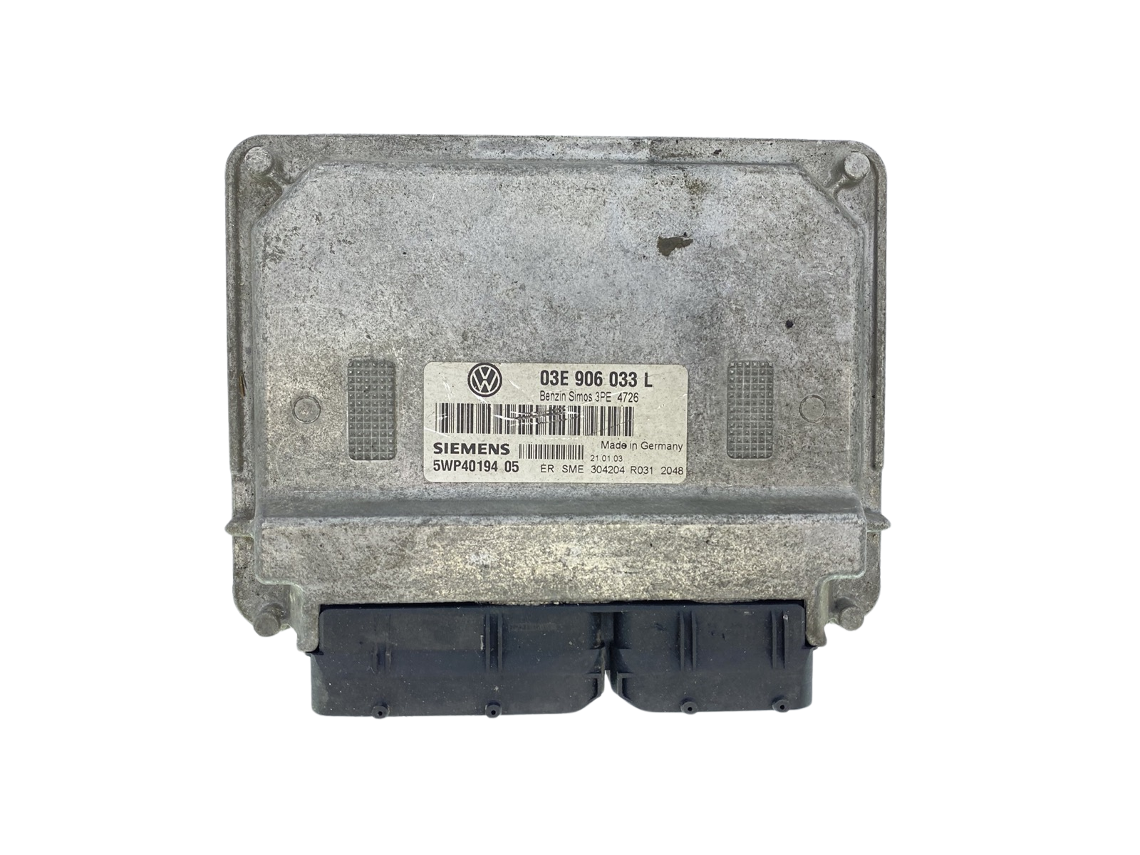 Ohjausyksikkö 03E906033L 5WP40194 05 VW Siemens 63859 main product photo
