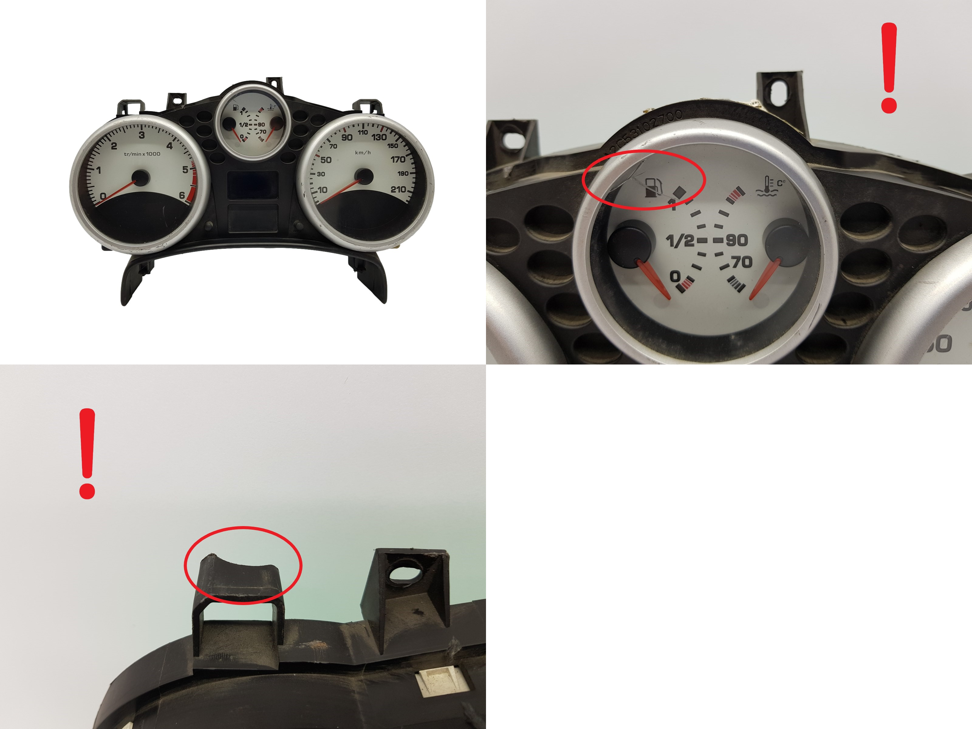 Kierroslukumittari Peugeot 207 9662904780 2008 main product photo