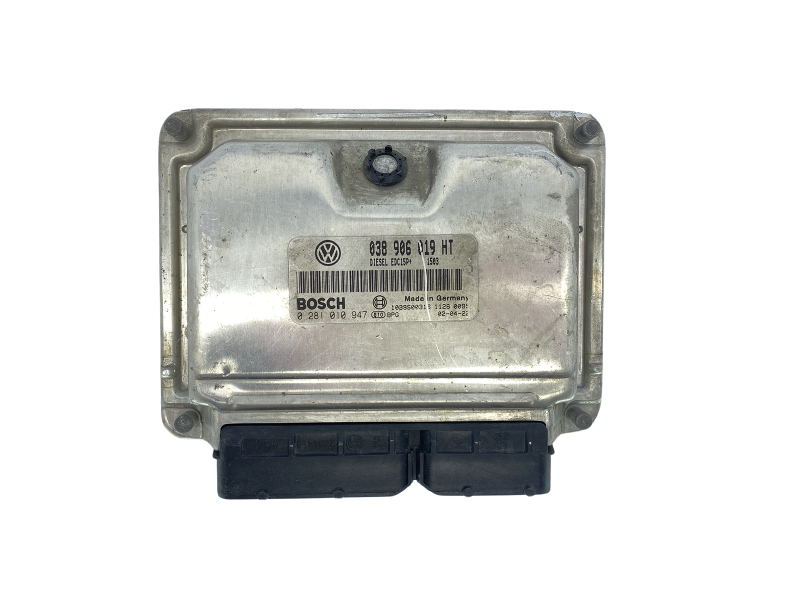 Ohjausyksikkö 038906019HT 0281010947 VW Skoda Seat Bosch 63200 main product photo