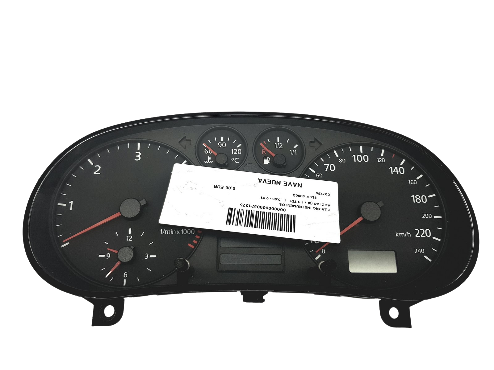 Nopeusmittari Audi A3 8L 8L0919860D 110008894001 57624 main product photo
