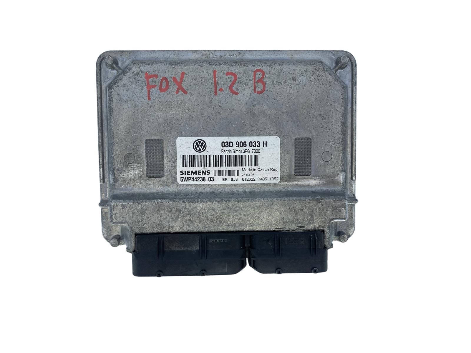 Ohjausyksikkö VW 03D906033H 5WP44238 03 Siemens 52102 main product photo