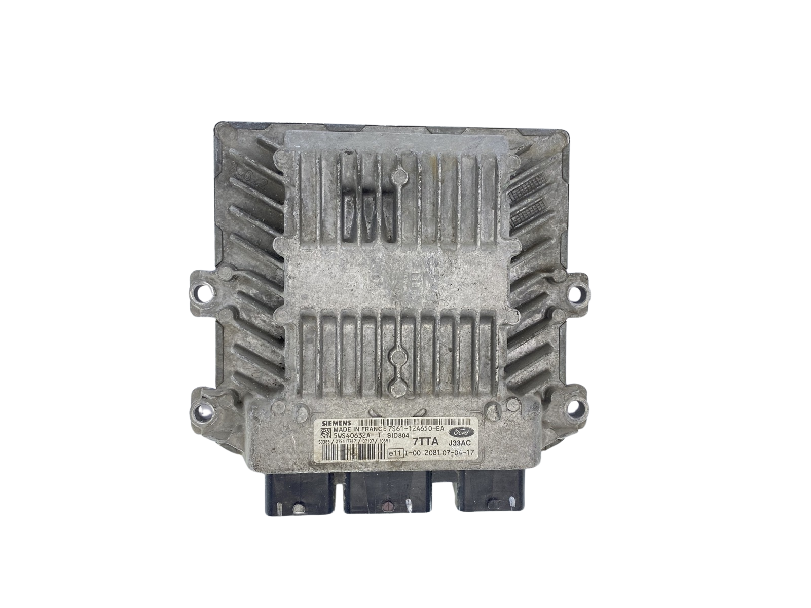 Ohjausyksikkö 7S61-12A650-EA 5WS40632A-T SID804 7TTA Ford Siemens 62143 main product photo