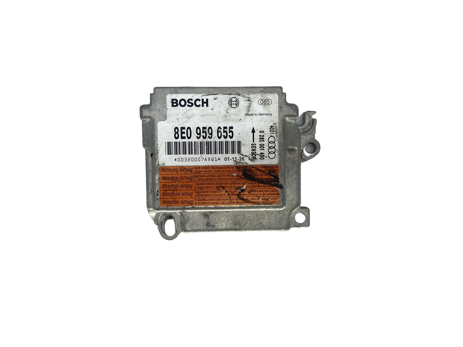 Ohjausyksikön moduuli 8E0959655 0285001400 Audi Bosch 58462 main product photo